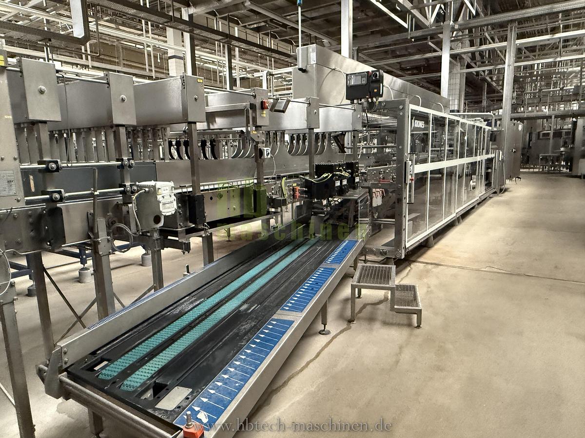 Used Komplette Krones aseptische PET Linie für stille Getränke - 18.000 bph / 1l