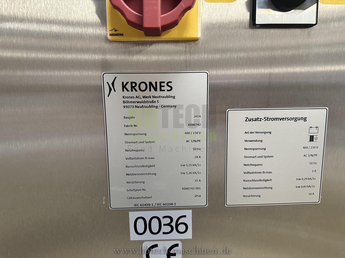 Used Komplette Krones Aseptische PET-Abfüllanlage für stille und kohlensäurehaltige Produkte / 25.000l/h