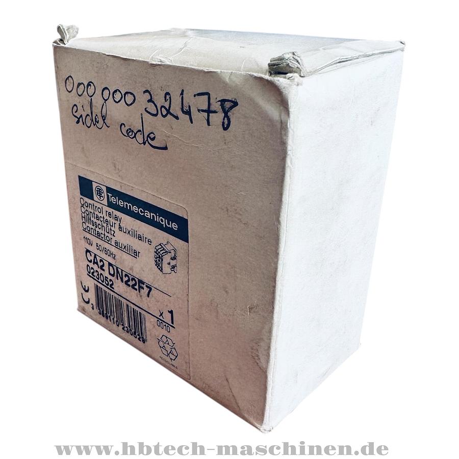 Telemecanique Hilfsschütz CA2DN22F7 auxiliary contactor 110V 50/60Hz 023052