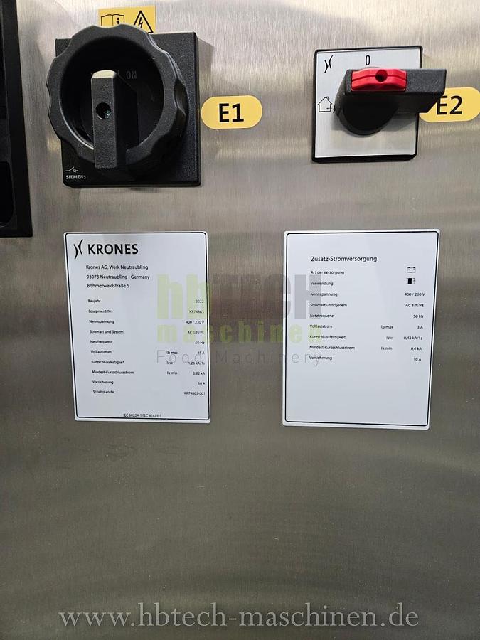 Used Komplette Krones Dosenabfüllanlage / 60.000 Fl/h