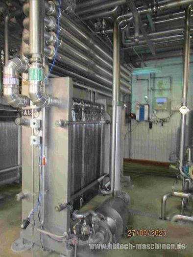 Gebraucht Platten-Fruchtsaft-Prozeßtechnik für 2 Elopak Abfüllmaschinen Fruchtsaft- und Wasser