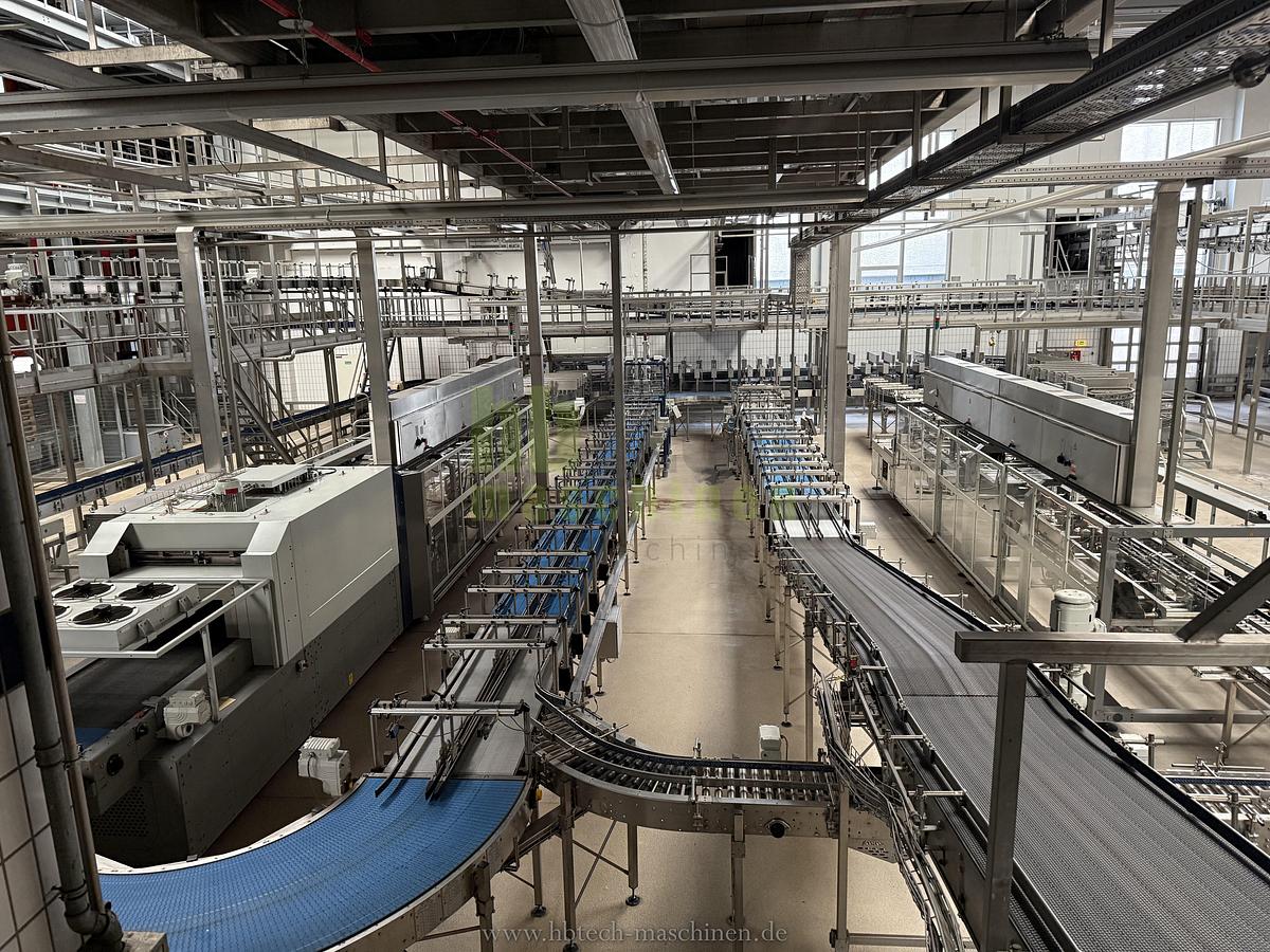 Used Komplette Krones aseptische PET Linie für stille Getränke - 18.000 bph / 1l