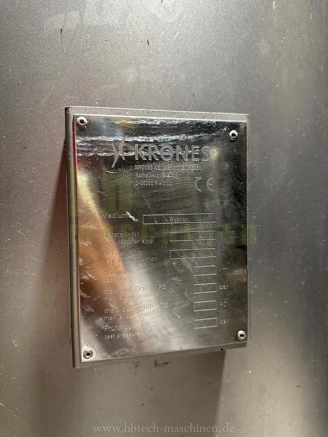Used Aseptischer Krones Triblock (Rinser, Füller und Verschließer) / 20.000 bph / 1,5l