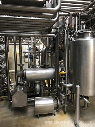 Gebraucht Röhrenpasteur für Saft - 10.000 Liter