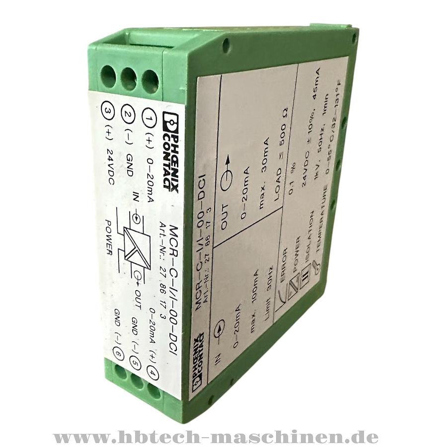 Phoenix Contact Trennverstärker MCR-C-I/I-00-DCI Signal conditioner