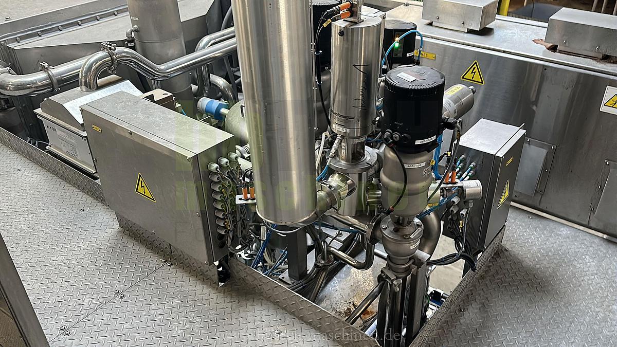 Used Elopak Trocken-Aseptik-Abfüllanlage für Giebelverpackungen mit einem Volumen von 1.000 ml/750ml/500ml