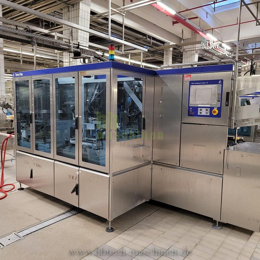 Used Tetra Pak Cardboard Packer 70