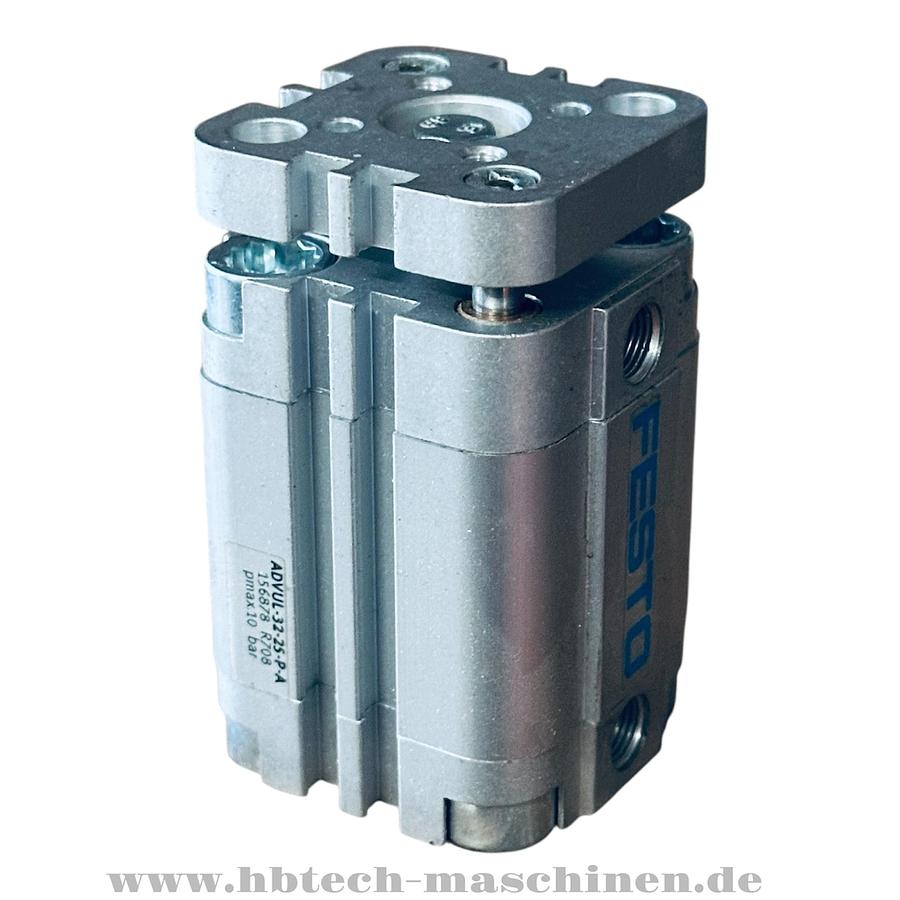 Gebraucht Festo ADVUL-32-25-P-A Kompaktzylinder 156878 Pneumatikzylinder G1/8