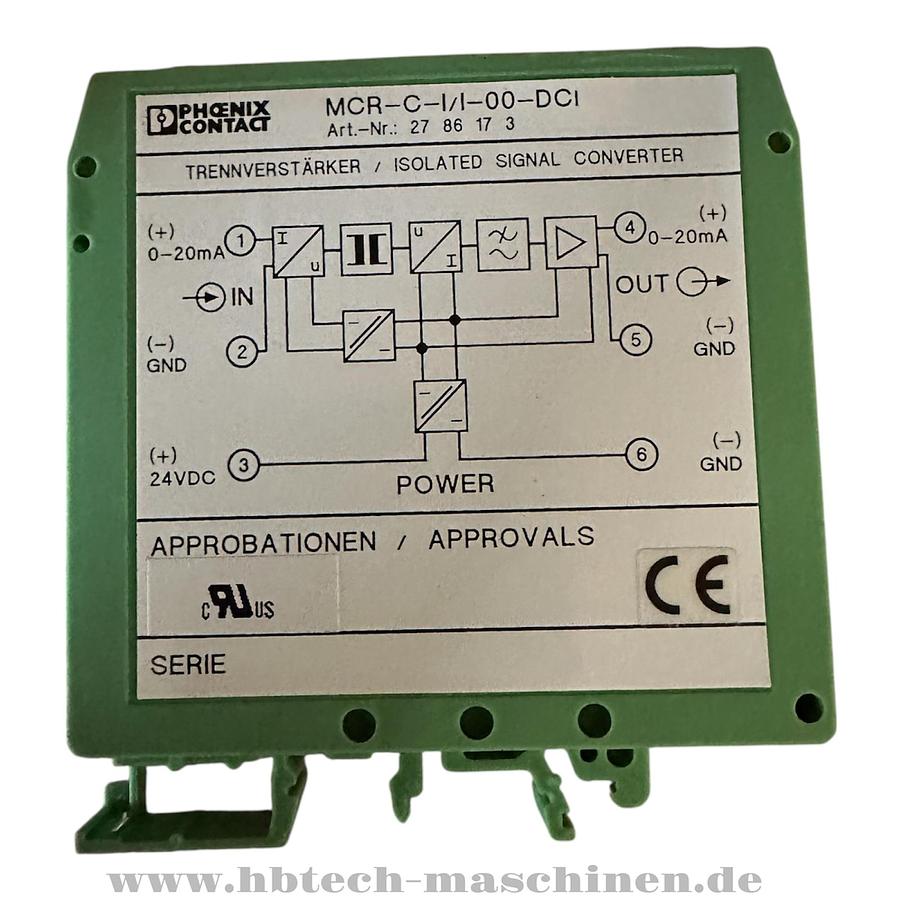 Phoenix Contact Trennverstärker MCR-C-I/I-00-DCI Signal conditioner