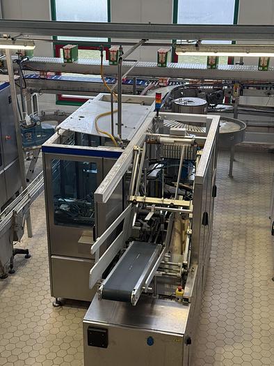 Used Tetra Pak TBA21 carton packaging line