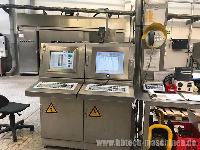 Gebraucht KHS Glasflaschenlinie für stille und kohlensäurehaltige Produkte