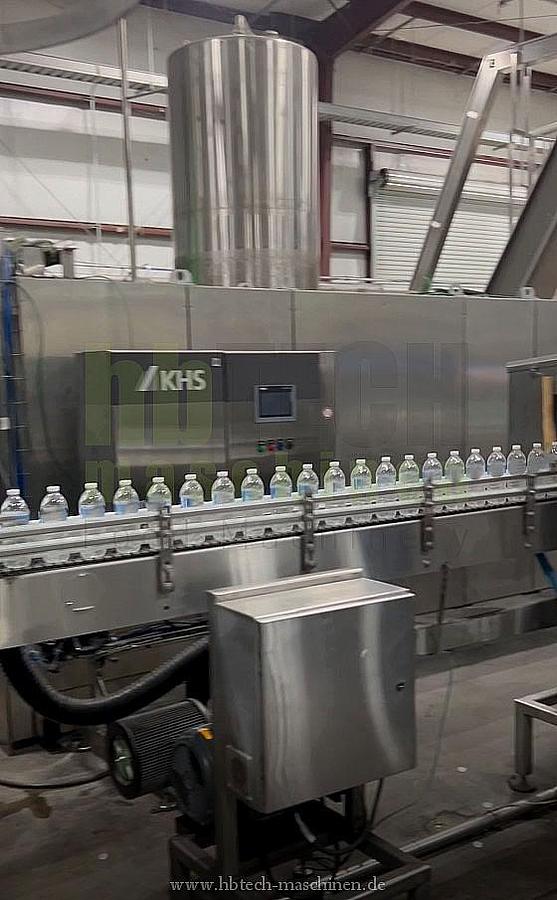 Used KHS KOMPLETTE ABFÜLLANLAGE PET 54.000 BPH