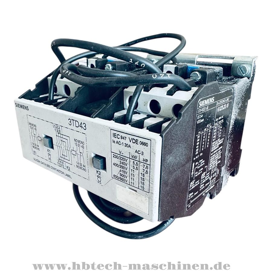 SIEMENS 3TD43 02-2AP0 (3TD4302-2AP0) (230V 50Hz/277V 60Hz) WENDESTARTER