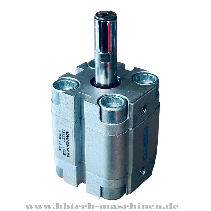 Gebraucht FESTO ADVU-25-10-A-PA Kompakt-Zylinder 156523