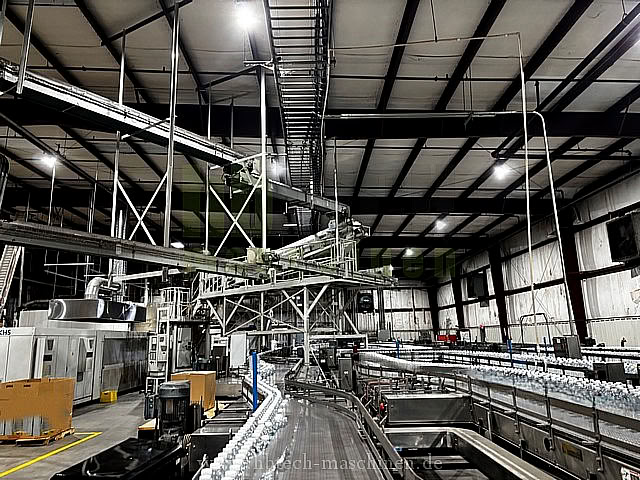 Used KHS KOMPLETTE ABFÜLLANLAGE PET 72.000 BPH