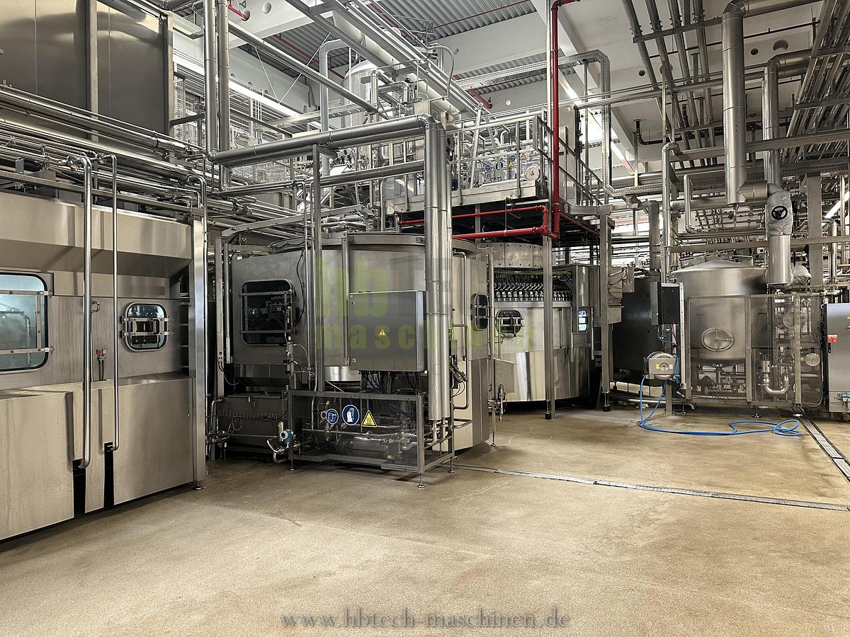 Used Komplette Krones Aseptische PET-Abfüllanlage für stille und kohlensäurehaltige Produkte / 25.000l/h