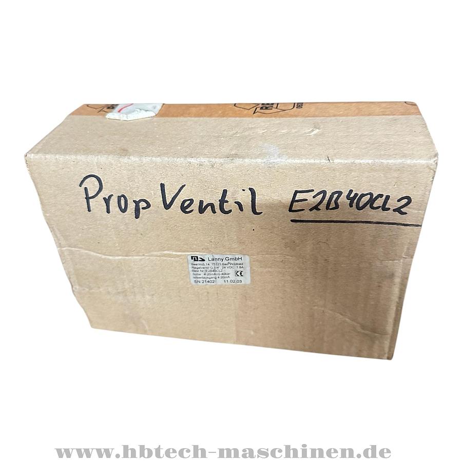 Lanny E2B40CLZ G 1/4'' 24VDC Regelventil