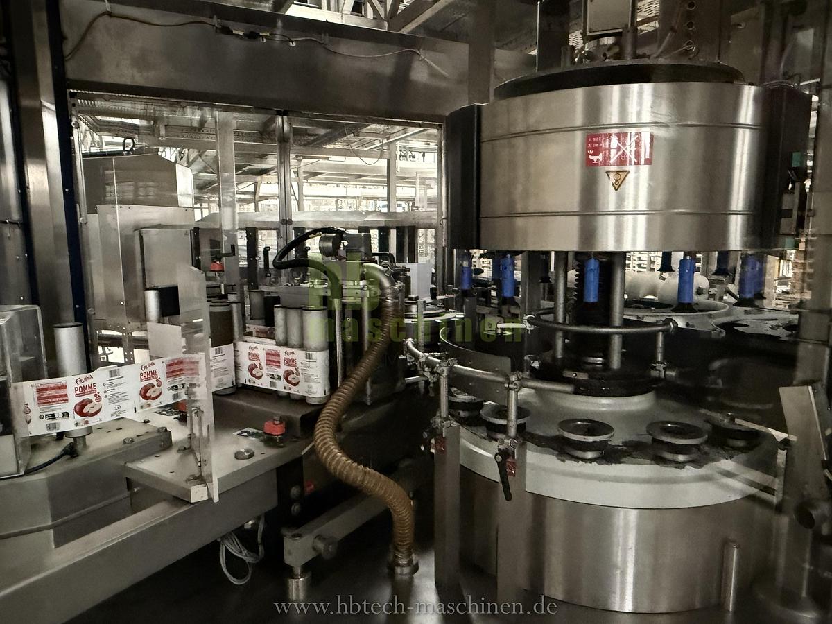 Used Komplette Krones aseptische PET Linie für stille Getränke - 18.000 bph / 1l