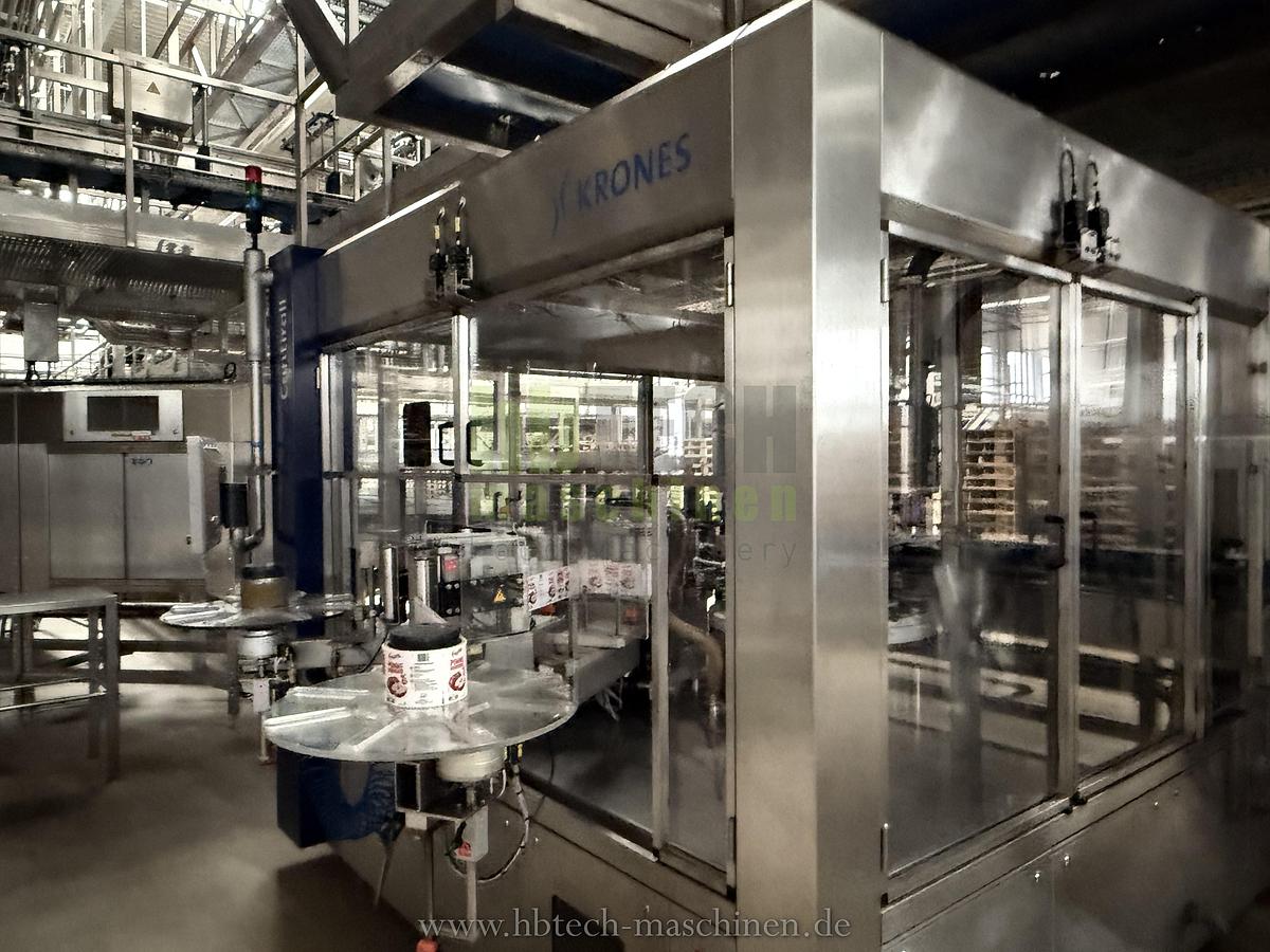 Used Komplette Krones aseptische PET Linie für stille Getränke - 18.000 bph / 1l