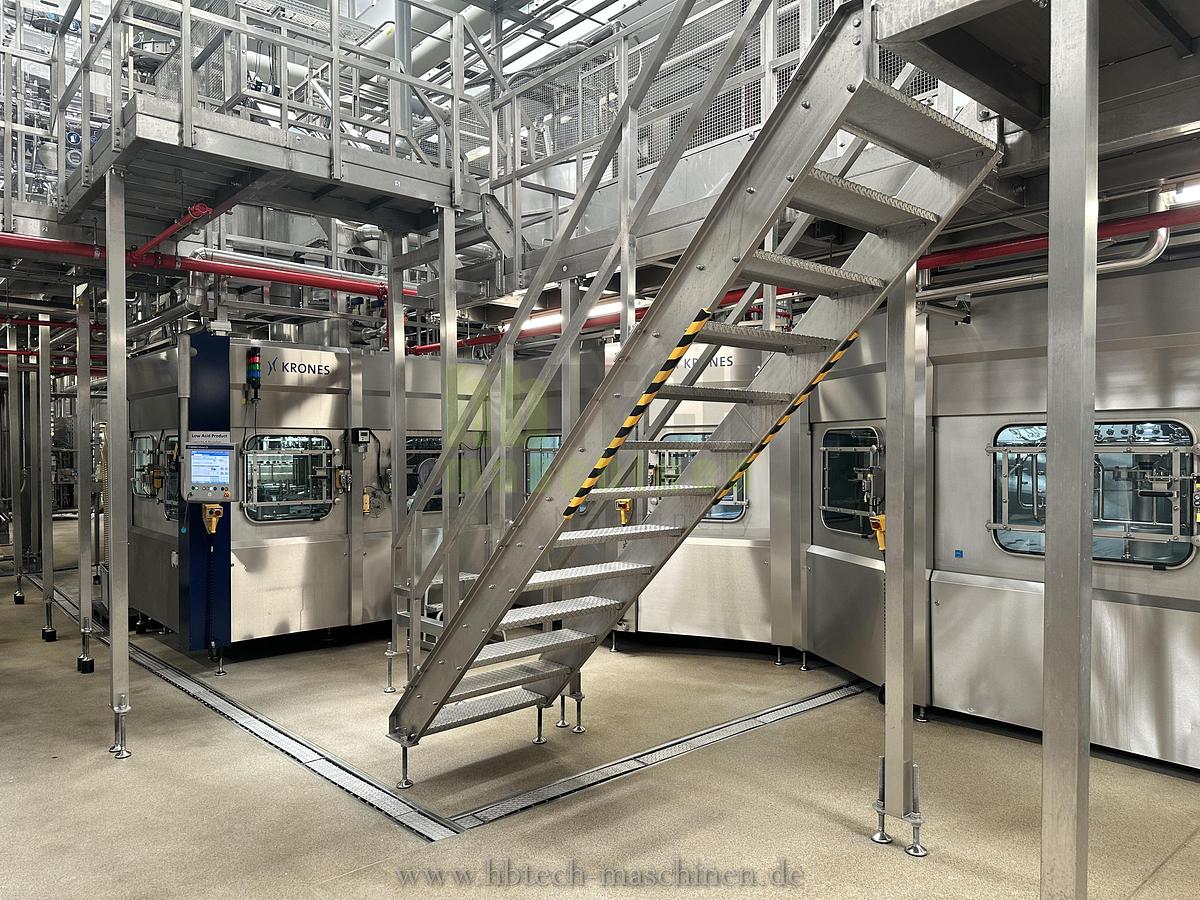 Used Komplette Krones Aseptische PET-Abfüllanlage für stille und kohlensäurehaltige Produkte / 25.000l/h