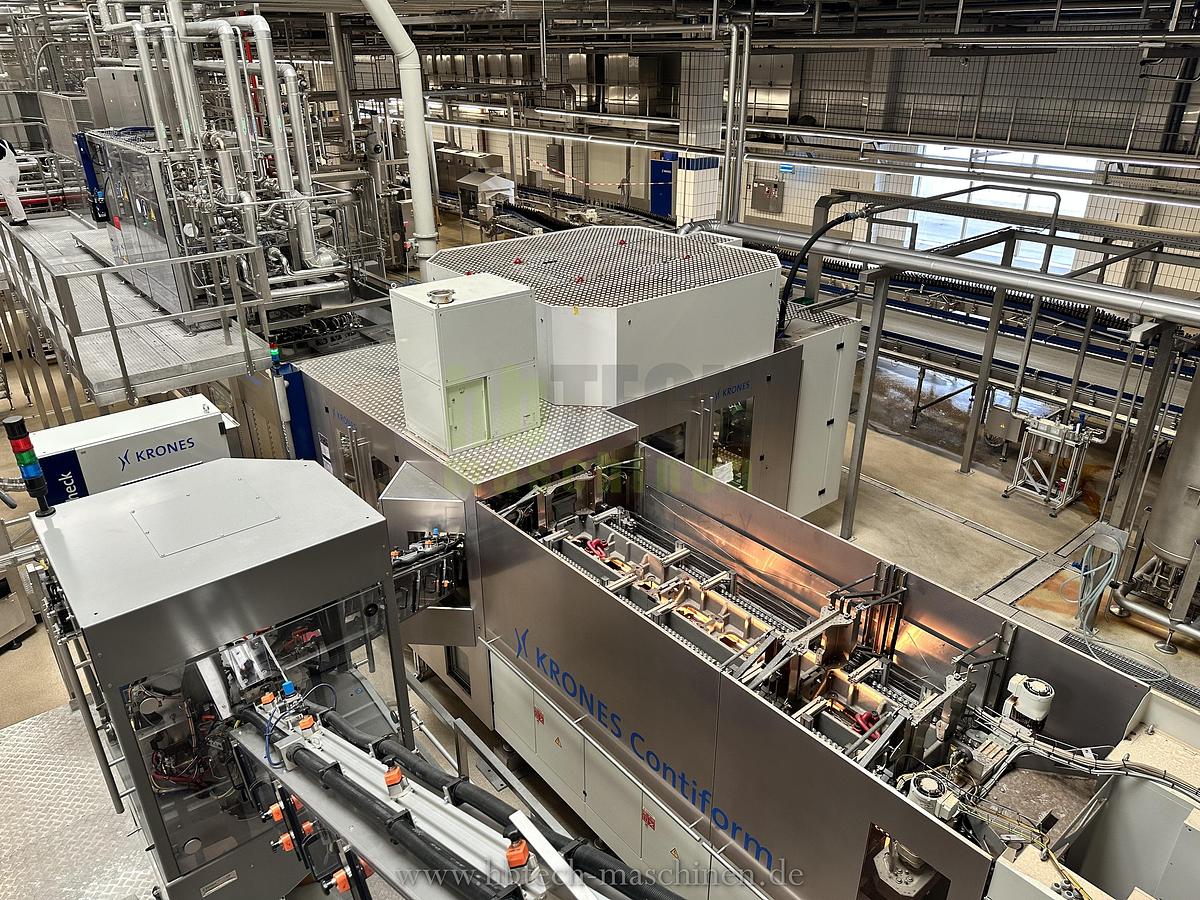 Used Komplette Krones Aseptische PET-Abfüllanlage für stille und kohlensäurehaltige Produkte / 25.000l/h