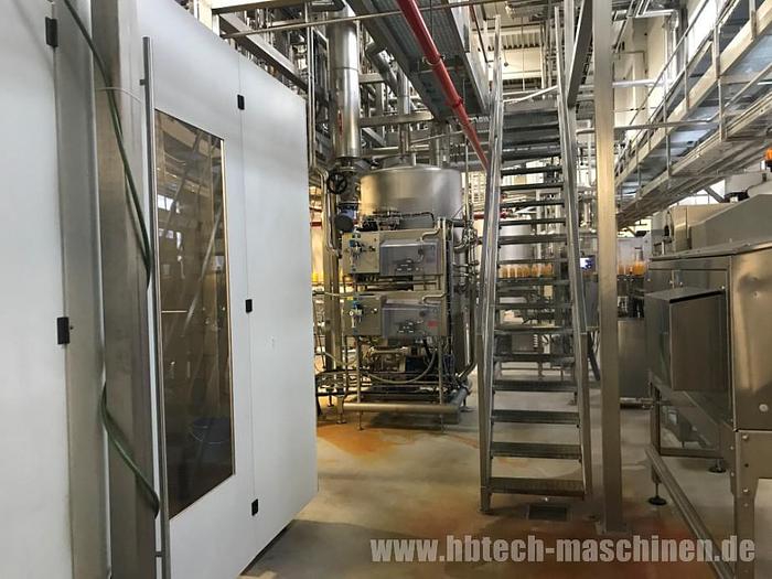 Gebraucht Komplette Aseptische PET Fülllinie für Fruchtsaft und Milch Produkte Mit 38mm Neck