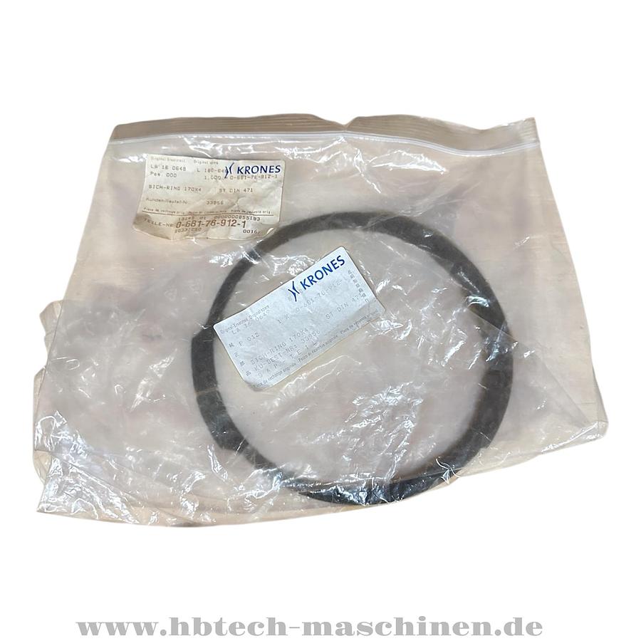 Tear-off ring 170x4 St DIN471