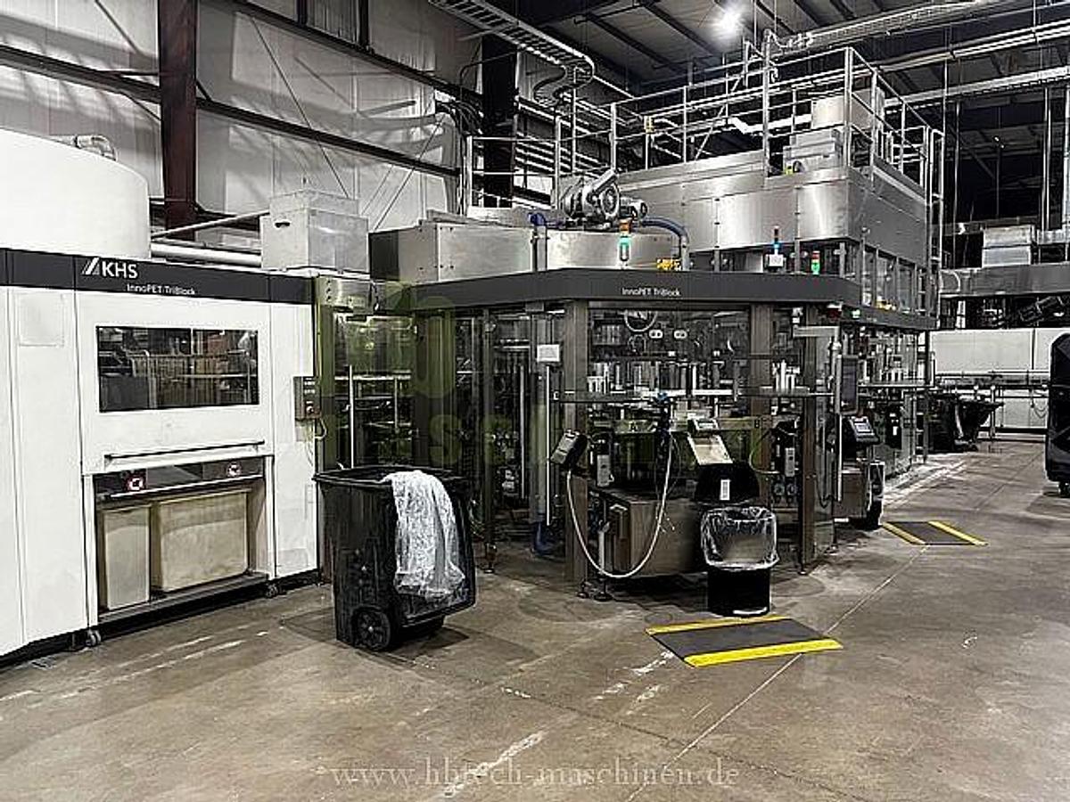 Used KHS KOMPLETTE ABFÜLLANLAGE PET 70.000 BPH