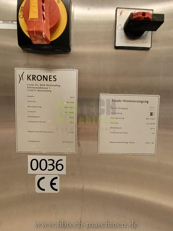 Used Complete Krones Aseptic PET Line for still products – 30.000 bph / 0,5l
