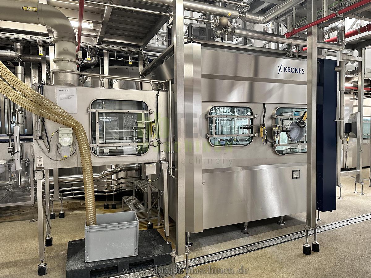Used Komplette Krones Aseptische PET-Abfüllanlage für stille und kohlensäurehaltige Produkte / 25.000l/h
