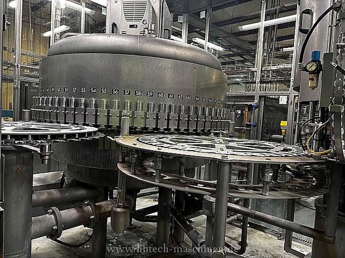 Used KHS KOMPLETTE ABFÜLLANLAGE PET 54.000 BPH