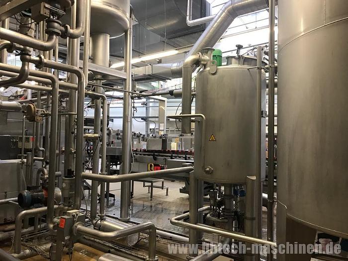 Gebraucht KHS Glasflaschenlinie für stille und kohlensäurehaltige Produkte