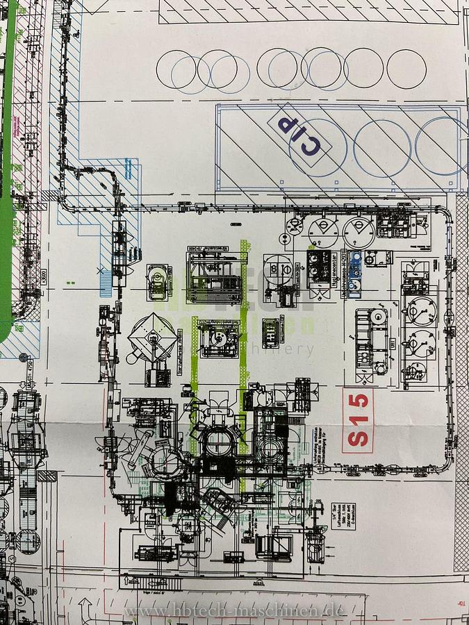 Used Complete Krones Aseptic PET Line for still products – 30.000 bph / 0,5l