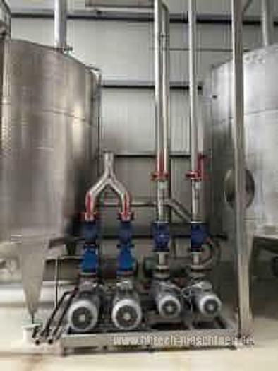 Gebraucht Behälterbau liegender isolierter Kühlwassertank