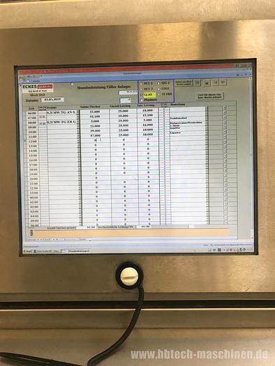 Gebraucht KHS Glasflaschenlinie für stille und kohlensäurehaltige Produkte