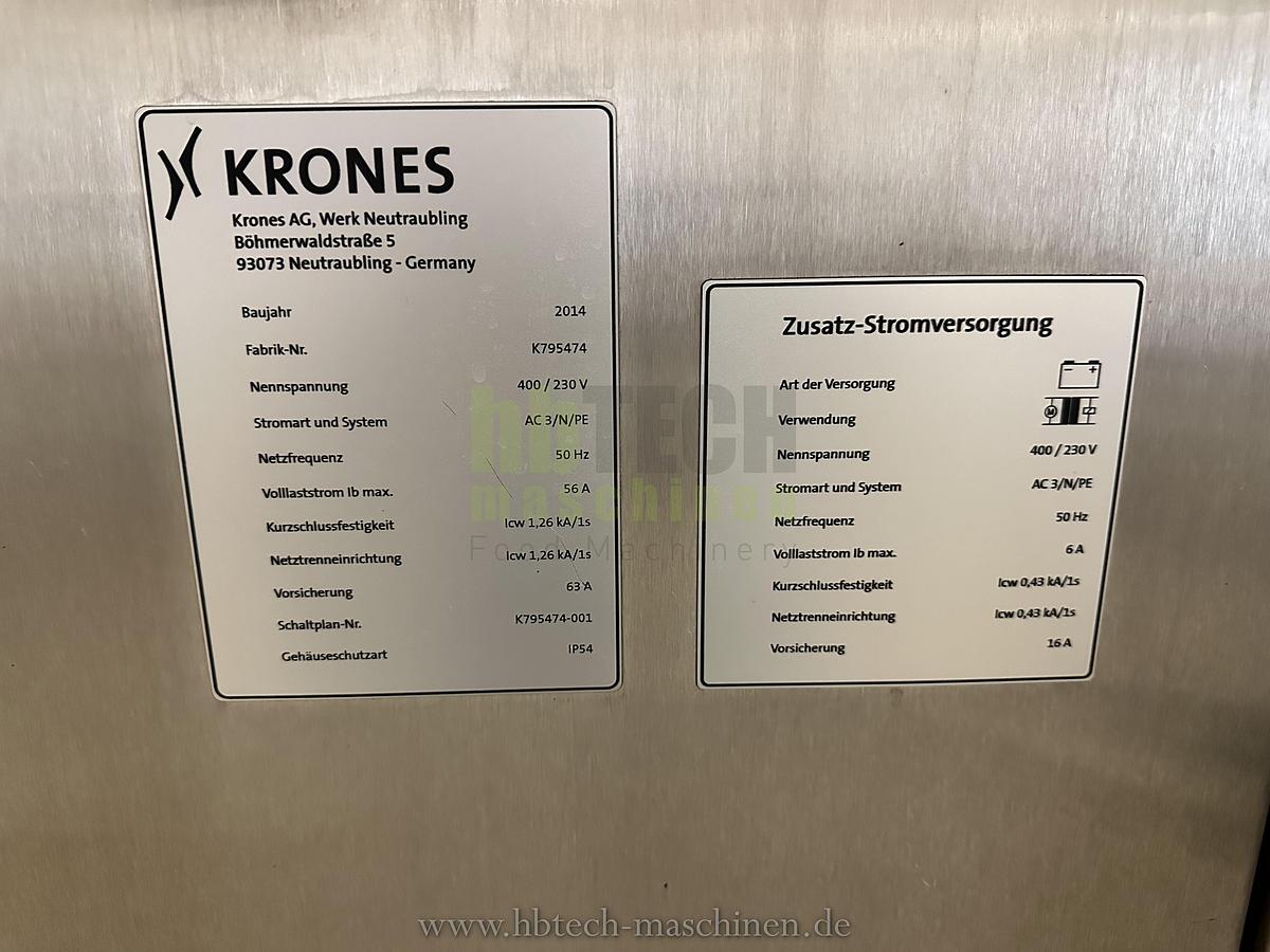 Used Komplette Krones Aseptische PET-Abfüllanlage für stille und kohlensäurehaltige Produkte / 25.000l/h