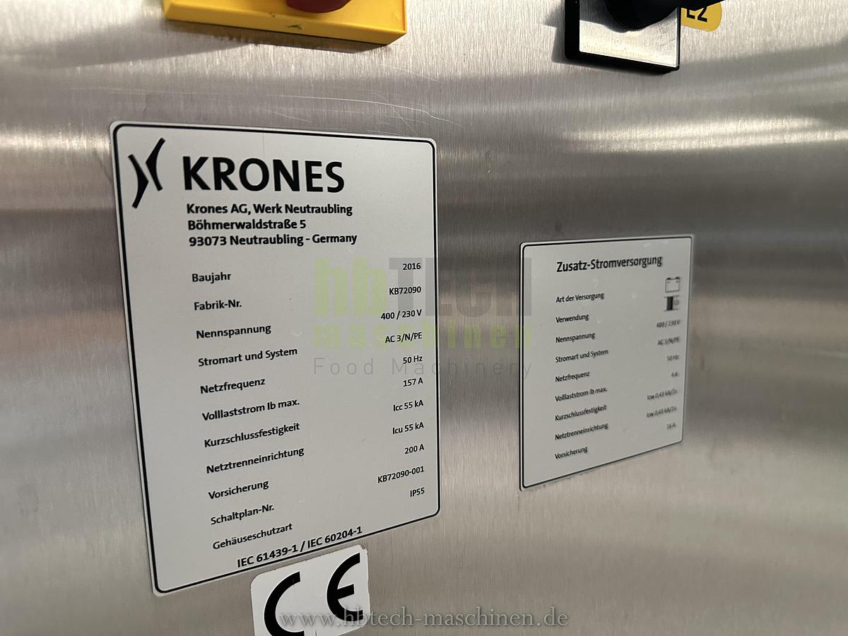 Used Komplette Krones Aseptische PET-Abfüllanlage für stille und kohlensäurehaltige Produkte / 25.000l/h