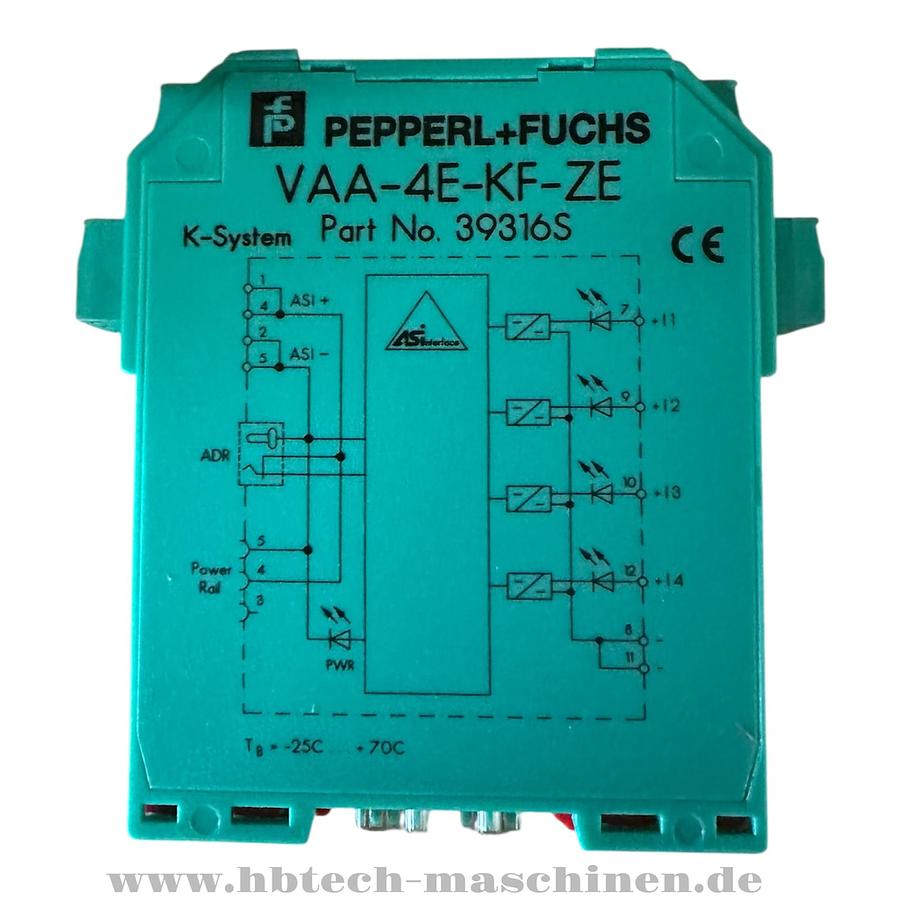 Pepperl + Fuchs Sensor-Aktuatormodul VAA-4EA-KF2-ZE AS-interface 42326S