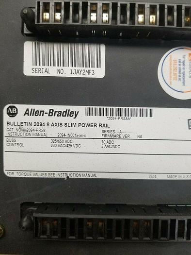 Used Allen Bradley 2094-PRS8