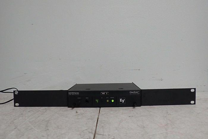 Used Electro Voice N/DYM Series UHF Wireless Clear Scan Auto Channel Select Receiver