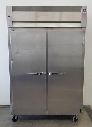 Used McCall 1-1045C Double Door Stainless Steel Refrigerator 49Cf 115v