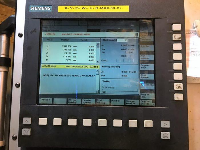 Używane Wytaczarka WOTAN CNC