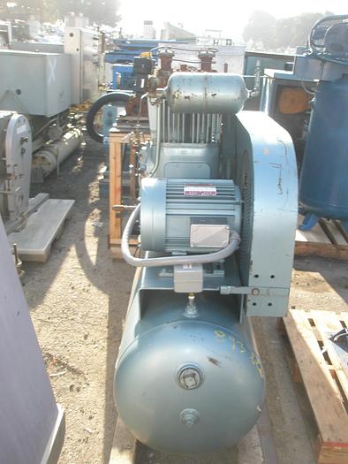Used Compressor, Air, 7.50 HP, Quincy, Mdl 34032, Reciprocating, #S735453