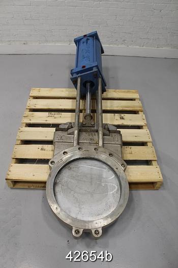 Unused True Line 18" Air Operated Knife Gate Valve #42654