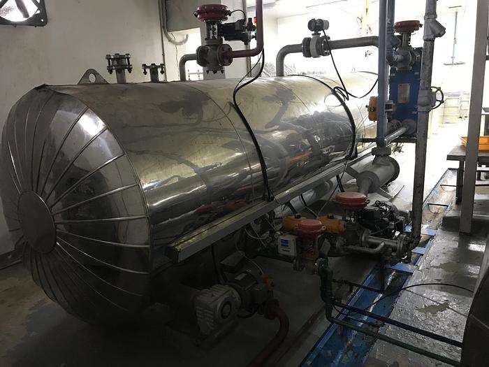 Used FOOD MACHINERY CO LTD 5 Basket RETORTS FM A11-05
