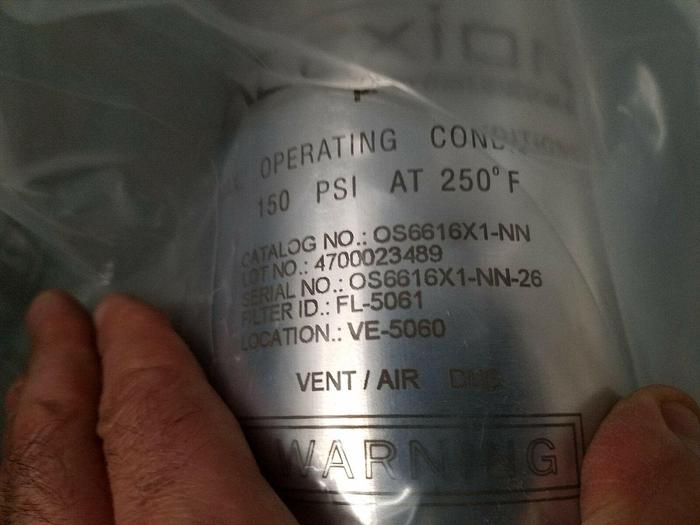 Alexion Filter Cartridge Housing OS6616 Medical Pharmaceutical Stainless Steel