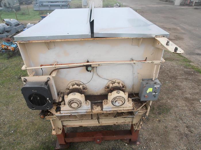 Used Mixer, Pug, 6' X 6' X 5', Dual Shaft, C/st, 100 HP, McCarter #L739449