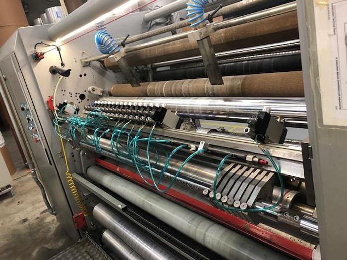 Used 65" COMEXI DUPLEX TURRET SLITTER REWINDER