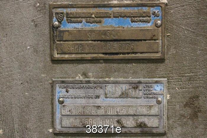 Used Thune SP45L Dewatering Screen Press, First Screen Segment 0.03125" Hole #38371