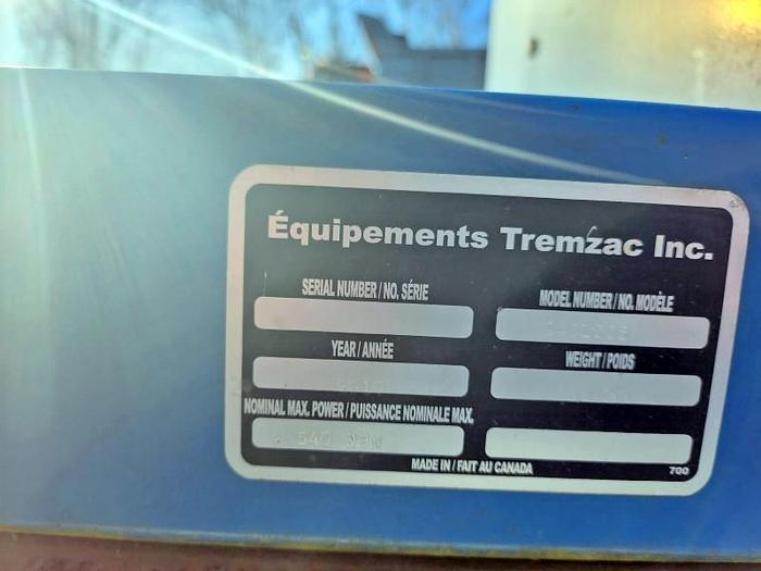 Used Tremzac Portable Shaving Mill